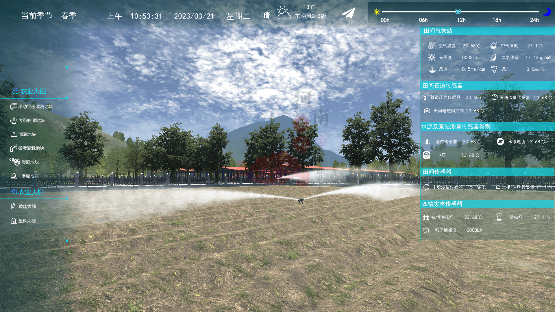 現代農業數字孿生系統 現代農業數字孿生系統